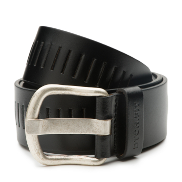 DTCH.FIT perforierter Leder-Schlitzgürtel Xavi - 4cm breit
