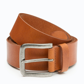 Lange Herrengürtel Jack XXL - Volleder - Breite: 4 cm