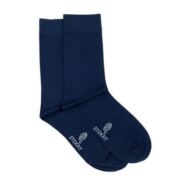 DTCH.FIT 2-pack Herrensocken Navy Blue - Größe EU 41-46