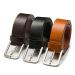 Herrengürtel Mason - Volleder – 3er-Pack – Breite: 4 cm