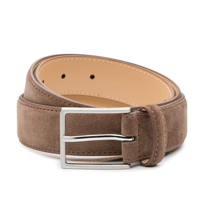Herrengürtel Bobby aus Wildleder – 3,5cm breit